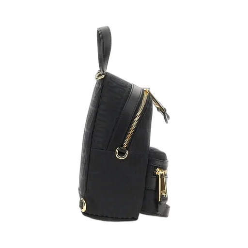 Moschino Monogram Logo Printed Backpack