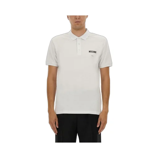 Moschino Logo Detailed Polo Shirt