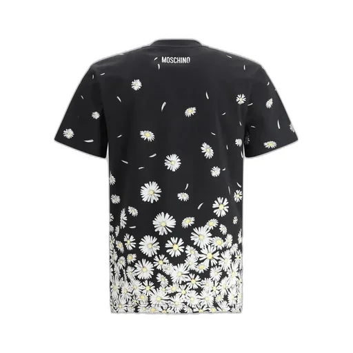 Moschino Floral Printed Crewneck T-Shirt
