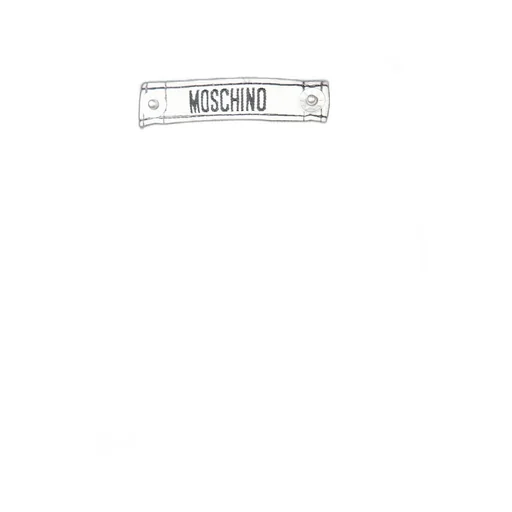 Moschino Logo Patch Straight-Leg Jeans