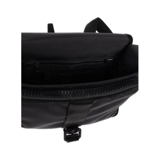 Moschino Logo Lettering Flap Shoulder Bag