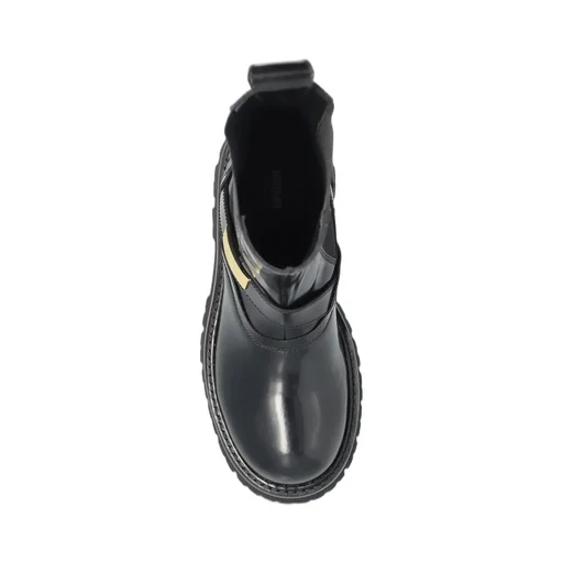 Moschino Panelled Ankle Boots
