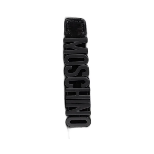 Moschino Logo-Plaque Zipped Belt Bag