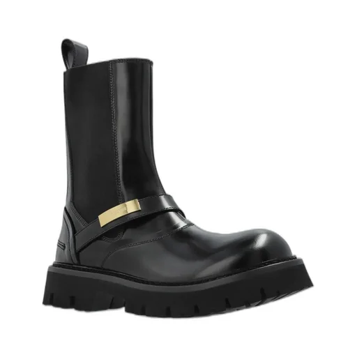 Moschino Panelled Ankle Boots