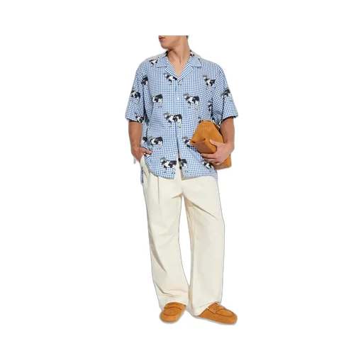 Moschino Animal Motif Short-Sleeved Shirt