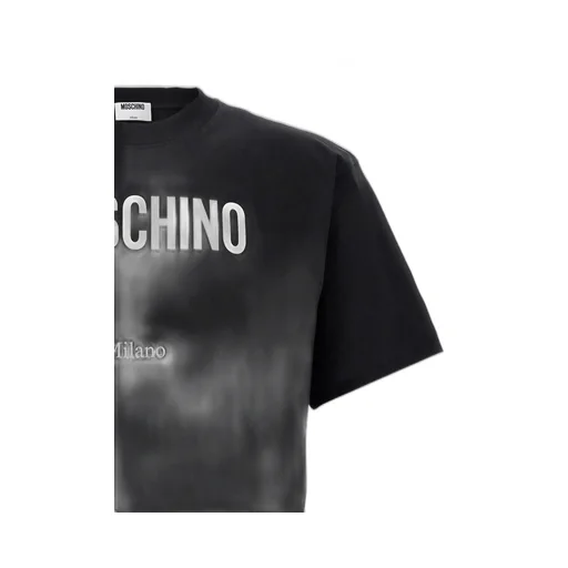 Moschino Logo Printed Crewneck T-Shirt
