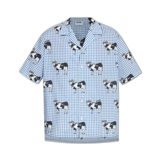 Moschino Animal Motif Short-Sleeved Shirt