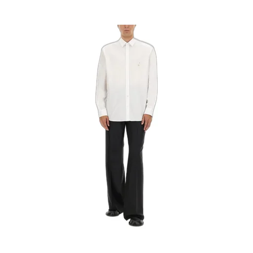 Moschino Goose Embroidered Long-Sleeved Shirt
