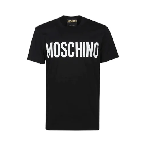 Moschino Logo Printed Crewneck T-Shirt