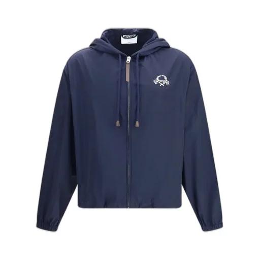 Moschino Laurel Crown Logo Waterproof Jacket