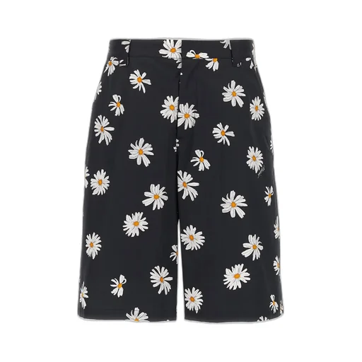 Moschino Floral Printed Knee-Length Shorts