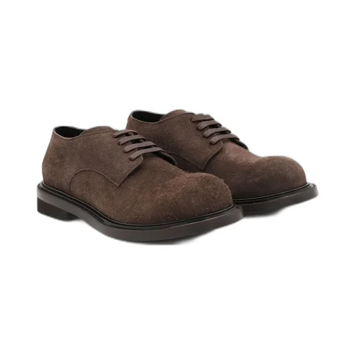 Moschino Lace-Up Flat Shoes