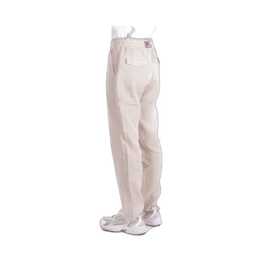 Mc2 Saint Barth Calais Logo Patch Drawstring Trousers