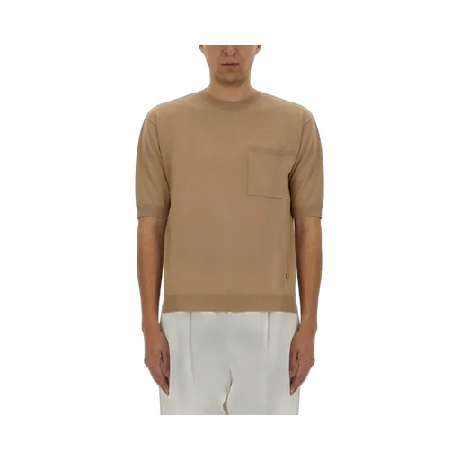 Moschino Fine-Knit Crewneck T-Shirt