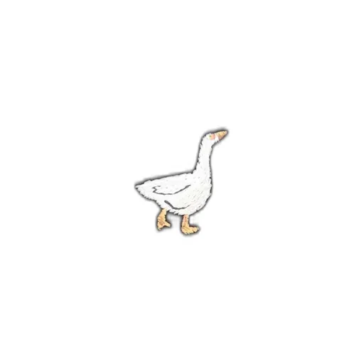 Moschino Duck-Embroidered Crewneck T-Shirt