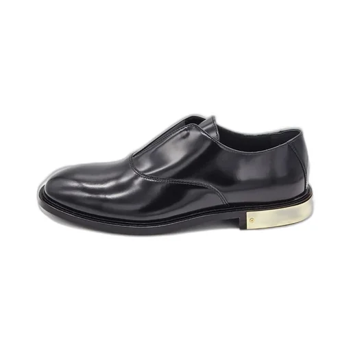 Moschino Almond Toe Slip-On Loafers