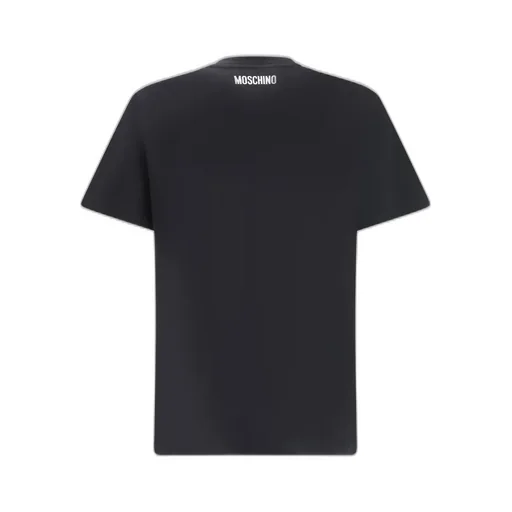 Moschino Duck-Embroidered Crewneck T-Shirt