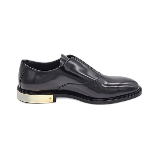 Moschino Almond Toe Slip-On Loafers