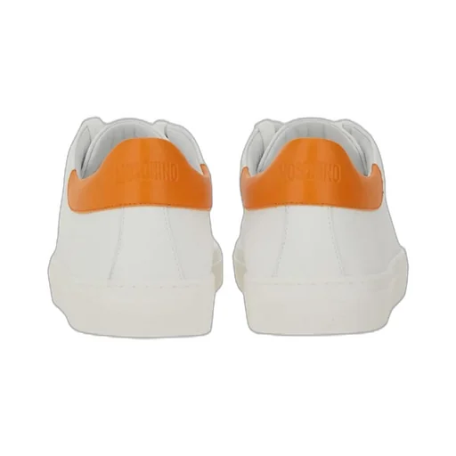 Moschino Round Toe Low-Top Sneakers