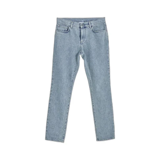 Moschino Logo Patch Straight-Leg Jeans