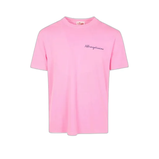 Mc2 Saint Barth Abbronzatissimo Embroidery Portofino Jersey T-Shirt