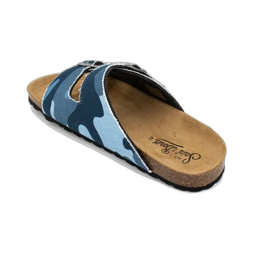 Mc2 Saint Barth Distressed Denim Sandals