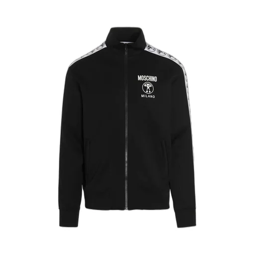Moschino Question Mark Logo Printed Jacket