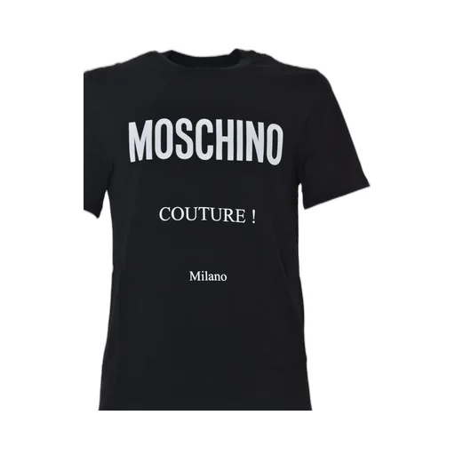 Moschino Logo Printed Crewneck T-Shirt