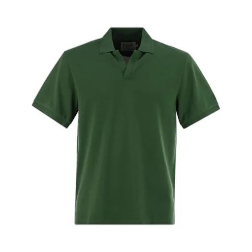 Mc2 Saint Barth Charles Piquet Buttonless Polo Shirt