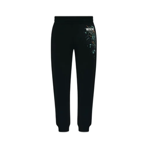 Moschino Logo-Printed Trousers