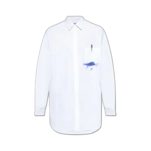 Moschino Patch Pocket Long-Sleeved Shirt