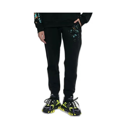 Moschino Logo-Printed Trousers