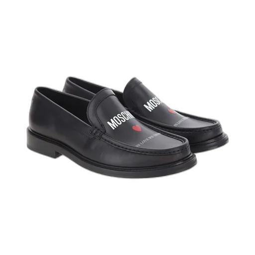Moschino Heart Detail Loafers