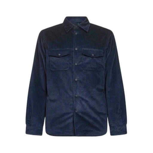 Mc2 Saint Barth Snap-Button Corduroy Coat