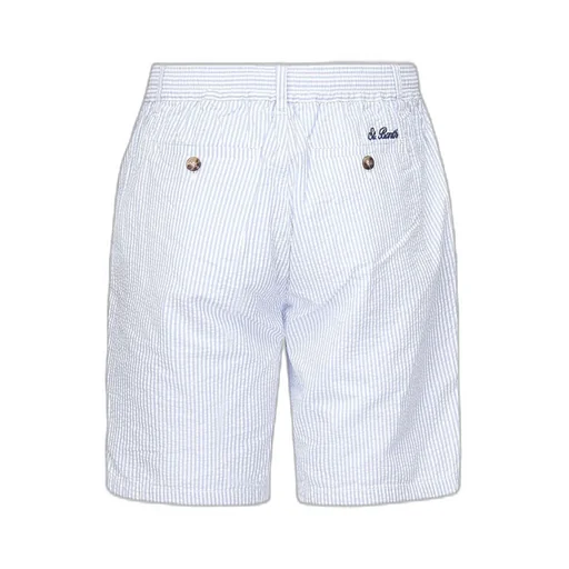 Mc2 Saint Barth Striped Drawstring Shorts