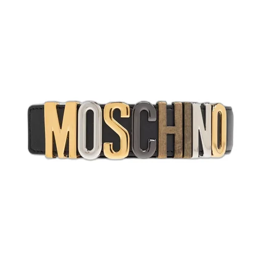 Moschino Logo Lettering Belt