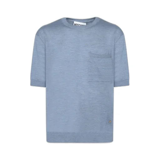 Moschino Fine-Knit Crewneck T-Shirt