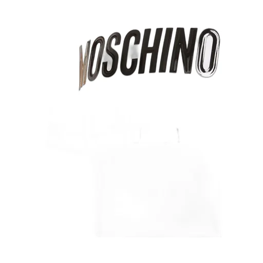 Moschino Logo Printed Crewneck T-Shirt
