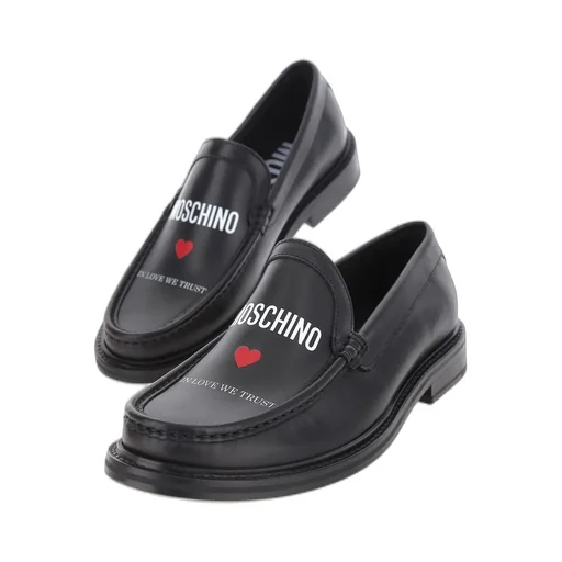 Moschino Heart Detail Loafers