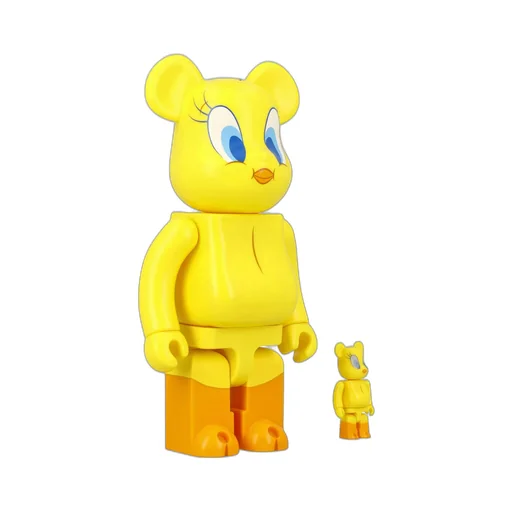 Medicom Toy Be@Rbrick Tweety 100% And 400% Animal Toy