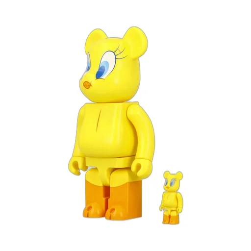 Medicom Toy Be@Rbrick Tweety 100% And 400% Animal Toy