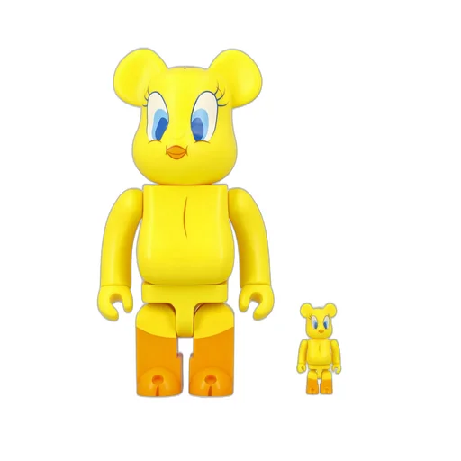 Medicom Toy Be@Rbrick Tweety 100% And 400% Animal Toy