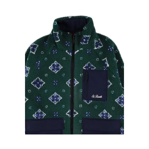 Mc2 Saint Barth Zip-Up High Neck Jacket