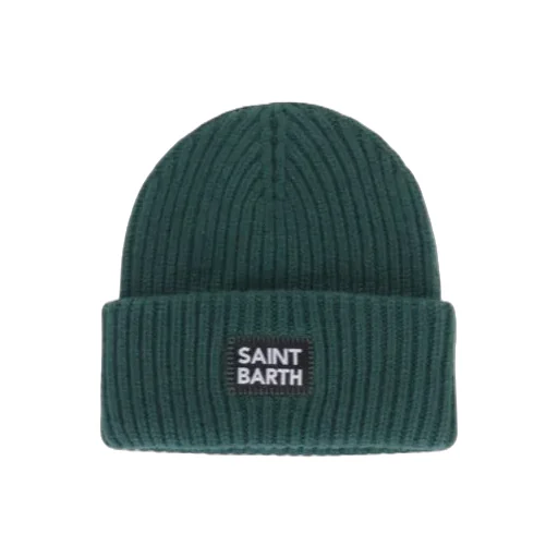 Mc2 Saint Barth Logo Patch Beanie