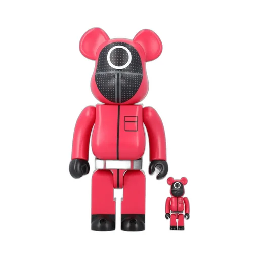 Medicom Toy X Squid Game Circle 100% + 400% Be@Rbrick Set