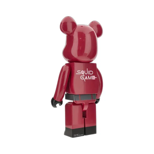 Medicom Toy Bearbrick Squid Game Two-Toned Collectible Statue