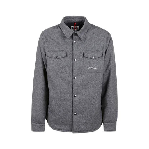 Mc2 Saint Barth Chalet Logo Embroidered Jacket