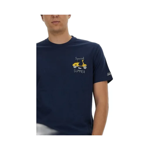 Mc2 Saint Barth Graphic Printed Crewneck T-Shirt