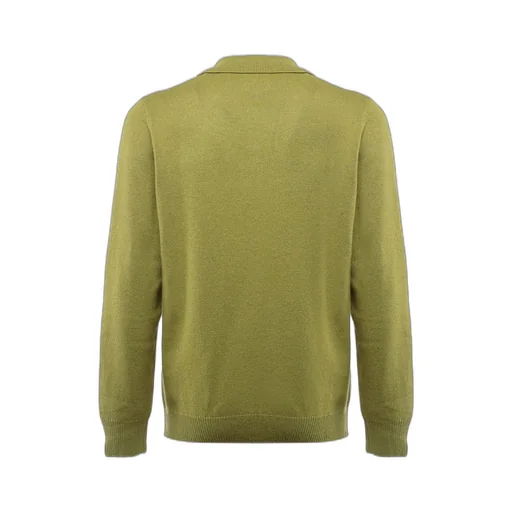 Mc2 Saint Barth Convent Long-Sleeved Knitted Polo Shirt