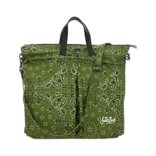 Mc2 Saint Barth Bandana Print Tote